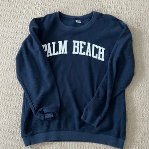 Palm beach sweatshirt